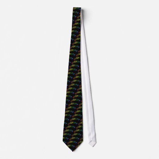 Diversity Rainbow Tie ネクタイ (正面)