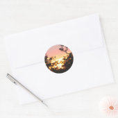 Diversos personalizados com paisagem ラウンドシール (封筒)