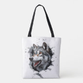 Divertido perro トートバッグ (裏面)