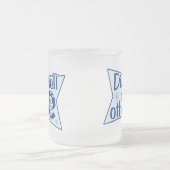 Dives Well With Others フロストグラスマグカップ (中央)