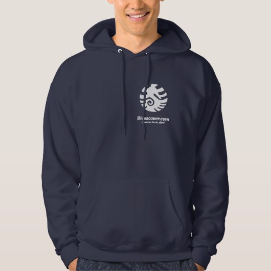 Divescover.com Hoodie パーカ (正面)