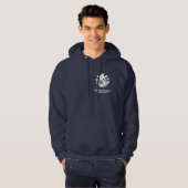 Divescover.com Hoodie パーカ (正面フル)