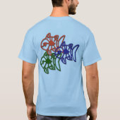 DiveVetsの"交通渋滞"のTシャツ Tシャツ (裏面)