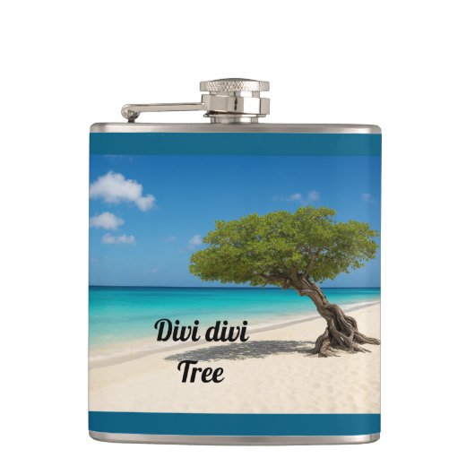 Divi divi tree フラスク (正面)