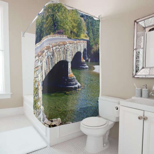 Divide Creek Bridge シャワーカーテン (インサイチュ)