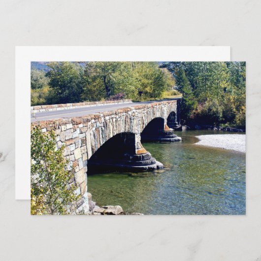 Divide Creek Bridge ノートカード (正面/裏面)