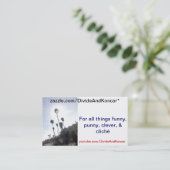 DivideAndKoncarの名刺 名刺 (スタンド正面)