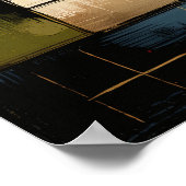 Divided Presence — Contemporary Abstract  ポスター (角)