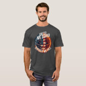Divided We秋USA Burning Tシャツ (正面フル)