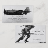 Dividenda 名刺 (正面/裏面)