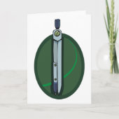 Dividersグリーティングカード カード (正面)