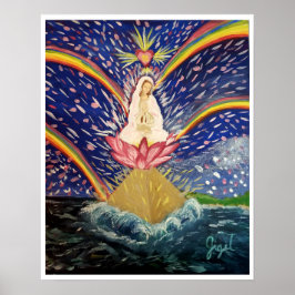 Divine フェミニン Risingマット紙ポスター ポスター