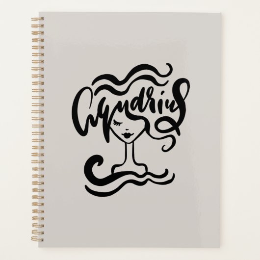 Divine Aquarius Planner プランナー手帳 (正面)