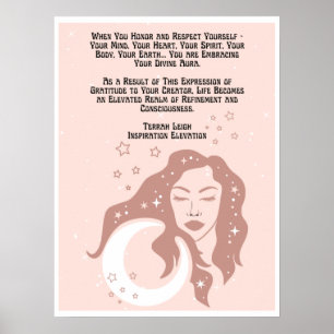 Divine Aura Poster By Terrah Leigh Tullie ポスター
