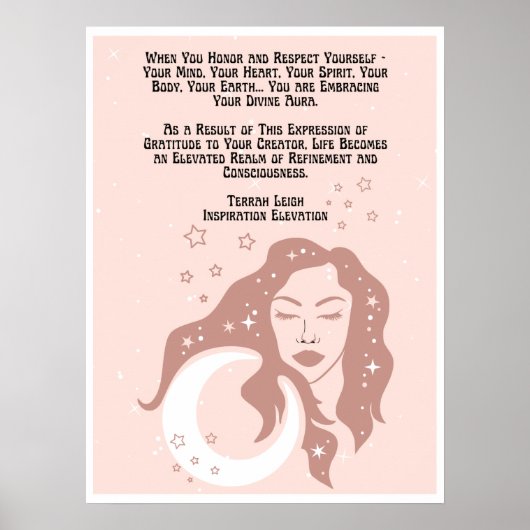 Divine Aura Poster By Terrah Leigh Tullie ポスター (正面)