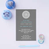 Divine Cyan Impression Vertical チラシ (シングル)