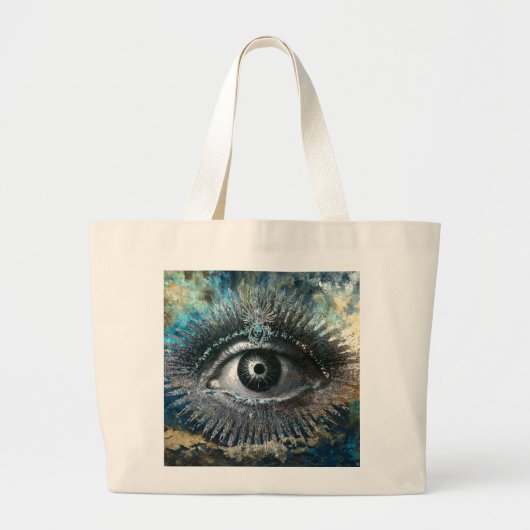Divine Eye Jumbo Tote Bag ラージトートバッグ (正面)