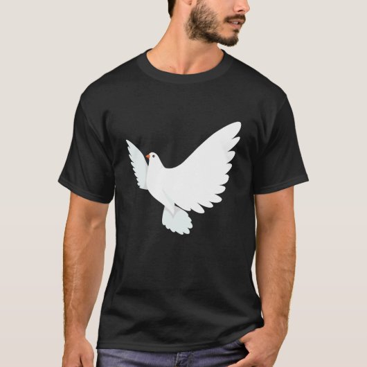 Divine Female  Peace Dove Tシャツ (正面)