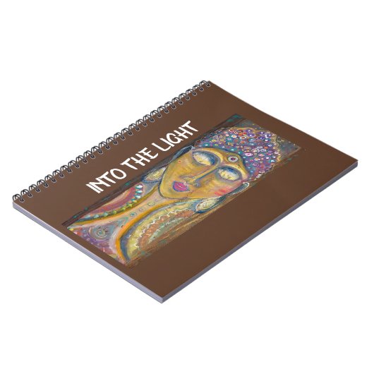 Divine Feminine Buddha ノートブック (左側)