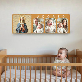 Divine Grace Prayer Set - 愛しいベイビーの写真 キャンバスプリント