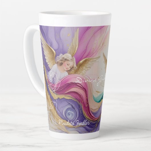 Divine Guidance Latte Mug カフェラテマグ (左アングル)