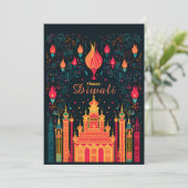 Divine Illumination: A Diwaliお祝い 招待状 (スタンド正面)