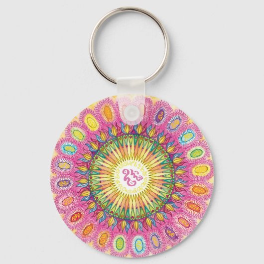 Divine Integration Mandala 4キーチェーン キーホルダー (正面)