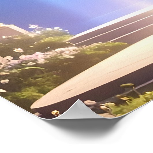 Divine Light Forest Archwayポスター ポスター (角)