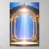Divine Light Forest Archwayポスター ポスター (正面)