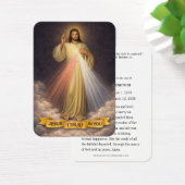 Divine Mercy Jesus カトリックの葬式 聖札 - (デスク)