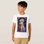 Divine Mercy Jesus Kid's Tee Shirt Tシャツ (正面フル)