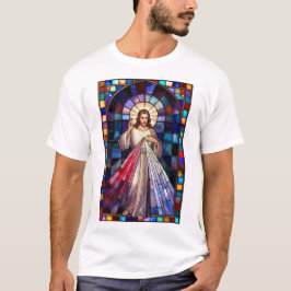 Divine Mercy Jesus Men's Tee Shirt Tシャツ