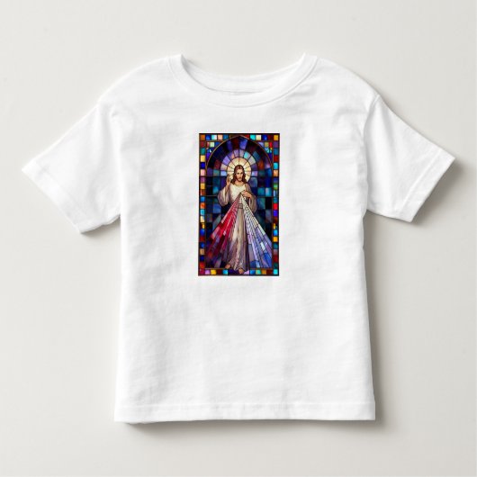 Divine Mercy Jesus Toddlers Tee Shirt トドラーTシャツ (正面)