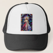 Divine Mercy Jesus Trucker Hat キャップ (正面)