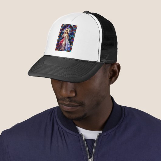 Divine Mercy Jesus Trucker Hat キャップ (インサイチュ)