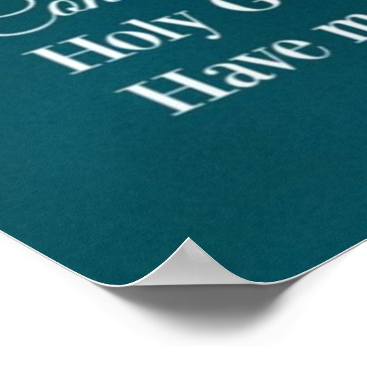 Divine Mercy Prayer - JESUS I Trust In You ポスター (角)