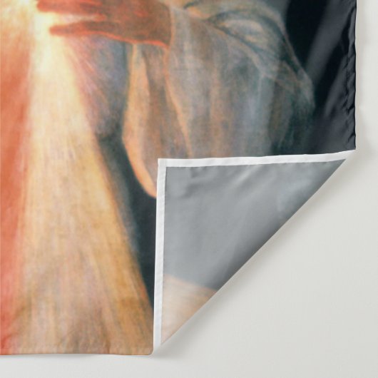 Divine Mercy, St. Faustina, Jesus I Trust in You タペストリー (詳細)