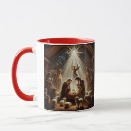 Divine Nativity Scene マグカップ