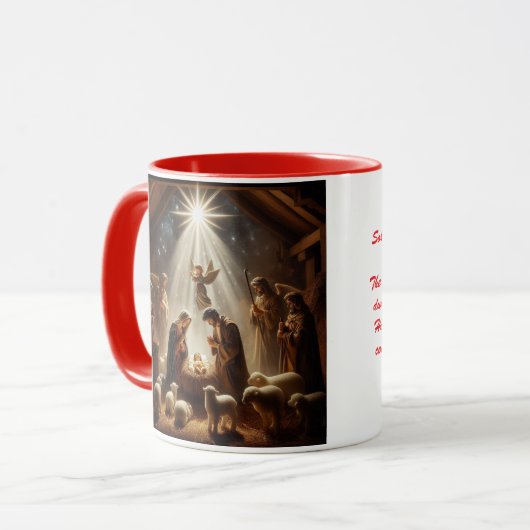 Divine Nativity Scene マグカップ (正面左)