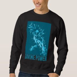 Divine Power Design Anime Workout - Energy Fitness スウェットシャツ