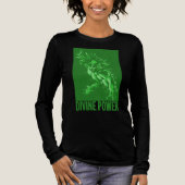 Divine Power Design Anime Workout - Energy Fitness トライブレンドTシャツ (正面)