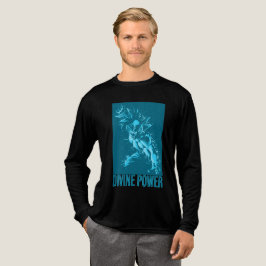 Divine Power Design Anime Workout - Energy Fitness トライブレンドTシャツ