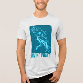 Divine Power Design Anime Workout - Energy Fitness トライブレンドTシャツ