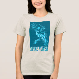 Divine Power Design Anime Workout - Energy Fitness トライブレンドTシャツ