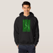 Divine Power Design Anime Workout - Energy Fitness パーカ (正面フル)