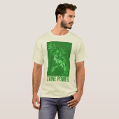 Divine Power Design Anime Workout - Energy Fitness Tシャツ (正面フル)