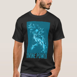 Divine Power Design Anime Workout - Energy Fitness Tシャツ