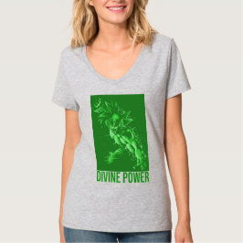Divine Power Design Anime Workout - Energy Fitness Tシャツ
