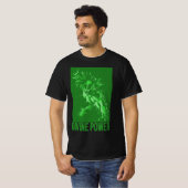 Divine Power Design Anime Workout - Energy Fitness Tシャツ (正面フル)