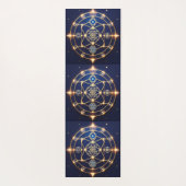 Divine Radiance - 5:照明されたユニバーサルエネルギー ヨガマット (裏面)